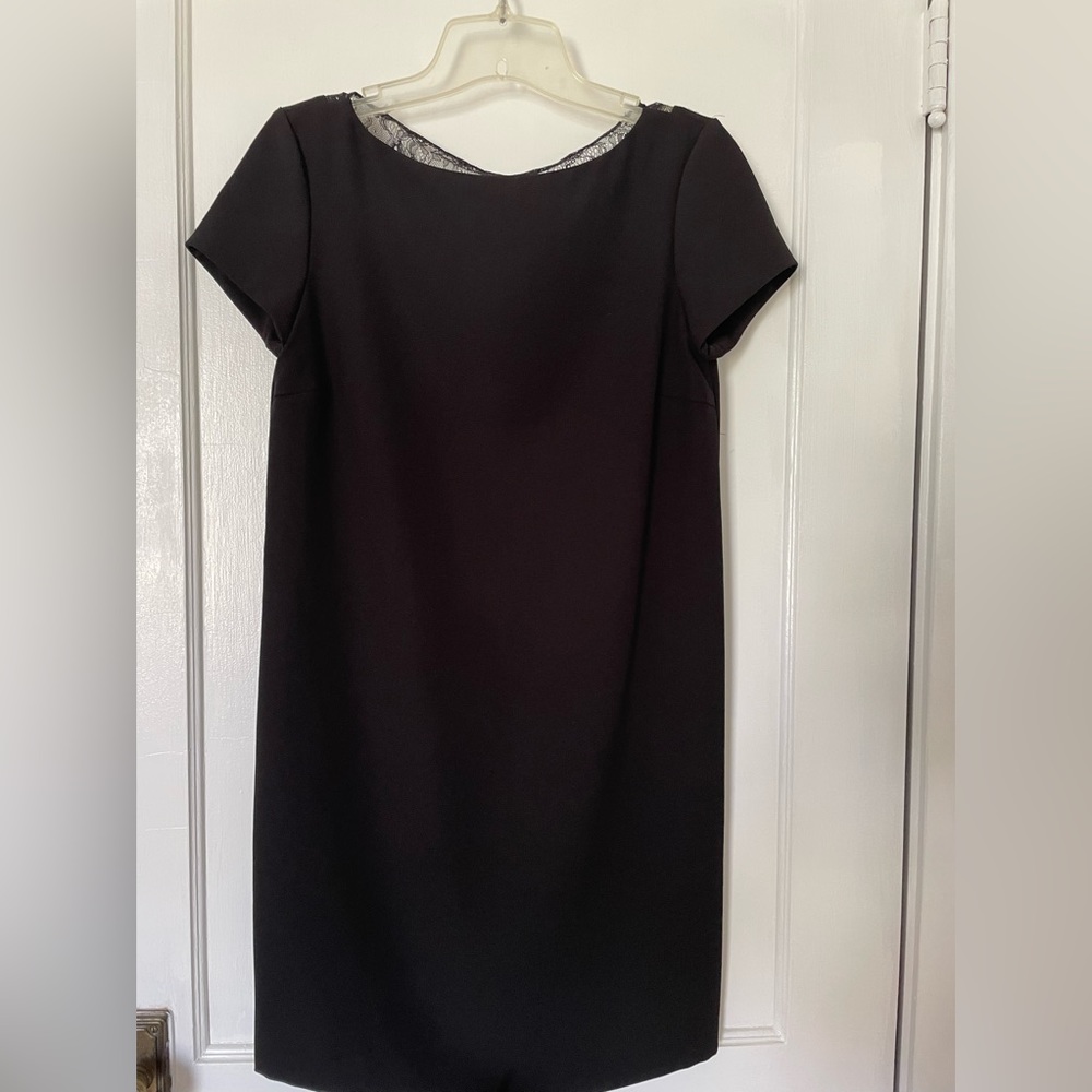 Cap sleeve black cocktail dress Sz xs